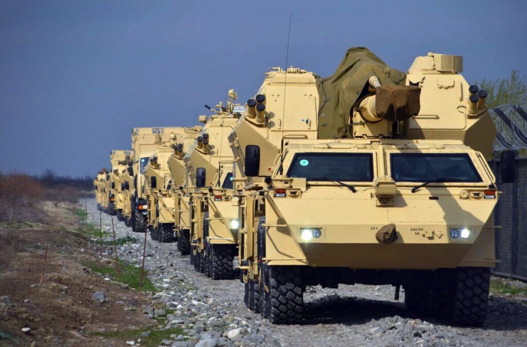 Dana-M1 in Azerbaijan. Credit: Ministry of Defense of the Republic of Azerbaijan