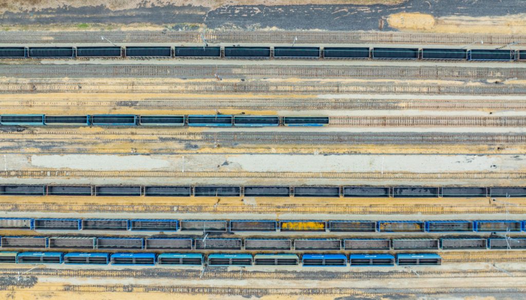 Coal rail cars